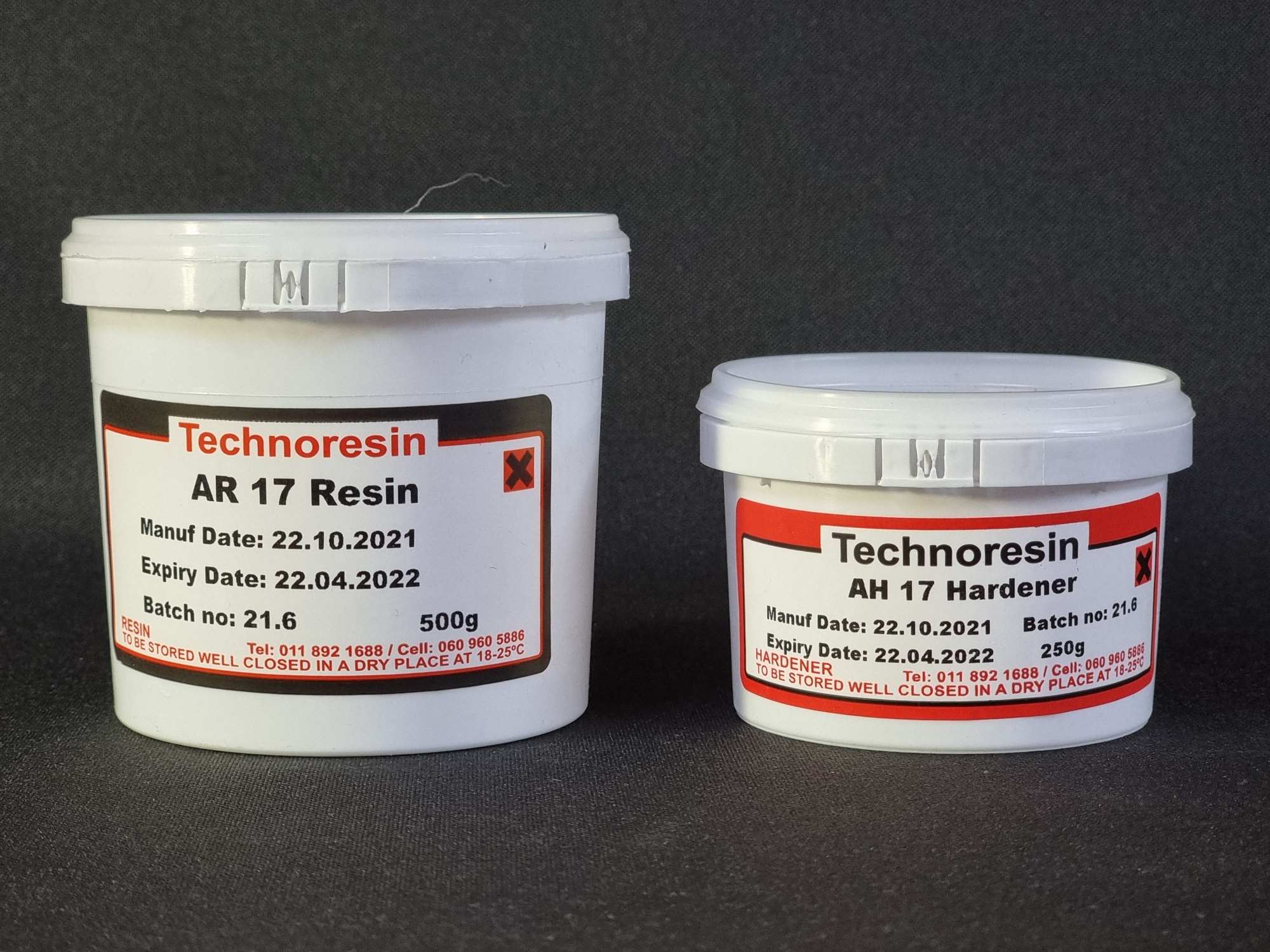 AR17/AH17/Epoxy Food Safe Adhesive/0,75Kg(1x0,75kg) - Techno Resin Online